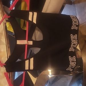 Gently used pink by VS sport bra